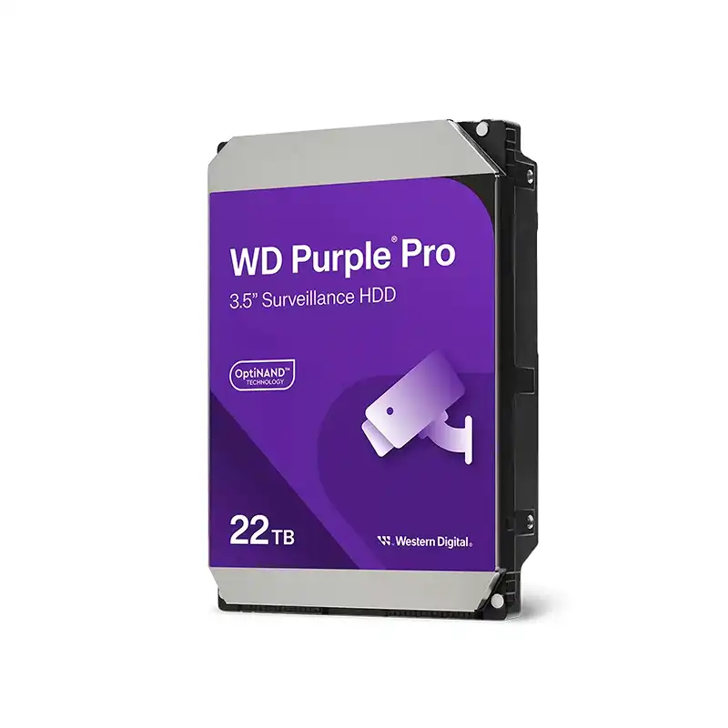 DISCO DURO WESTERN DIGITAL WD PURPLE PRO 22TB, SATA, 7200 RPM, 3.5, 512MB CACHE