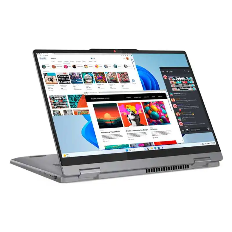 NOTEBOOK LENOVO IDEAPAD 5 2-IN-1 14AHP9, 14 WUXGA IPS TOUCH AMD RYZEN 7 8845HS 3.8 5