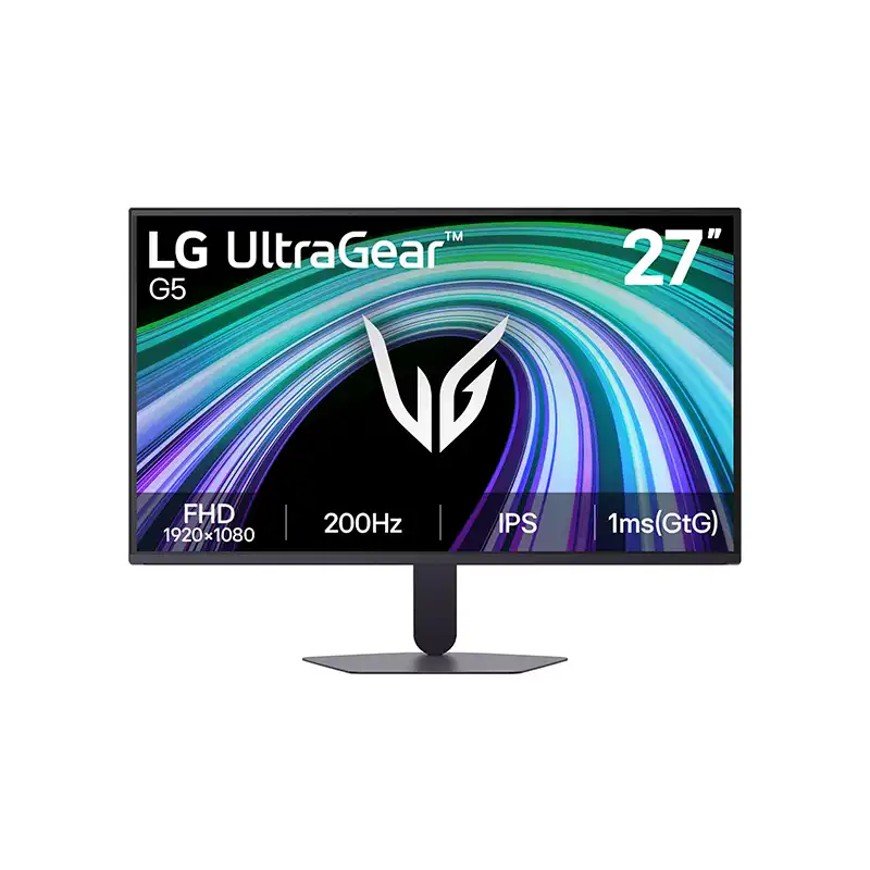MONITOR LG GAMING ULTRAGEAR G5, 27 FHD IPS 200HZ HDMIX2 DP SALIDA_AURICULARES  3-POLOS