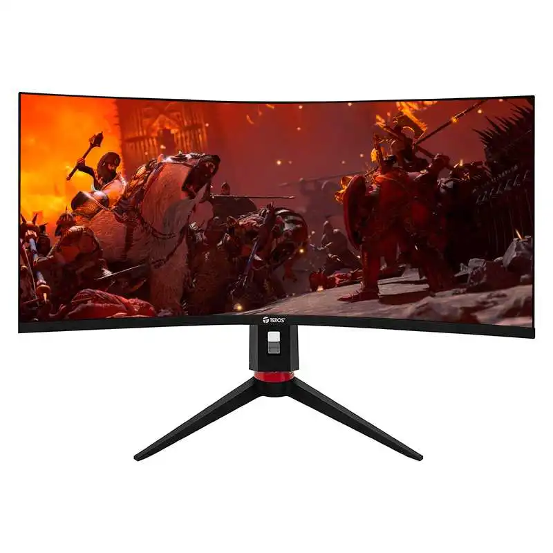 MONITOR CURVO GAMING TEROS TE-3412G 34 UWQHD VA 180HZ 1MS HDMI DP AUDIO OUT NEGRO