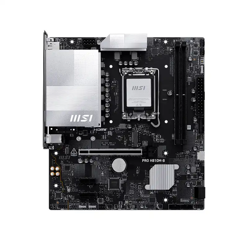 MOTHERBOARD MSI PRO H810M-B, CHIPSET INTEL H810, LGA 1851, HDMI, DP, MATX