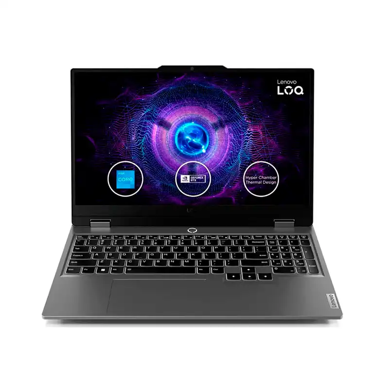 NOTEBOOK GAMING LENOVO LOQ 15IRX10, 15.6 FHD IPS, CORE I7-13700HX 2.1  5.0GHZ, 16GB  DDR5  VIDEO 8GB  FREE