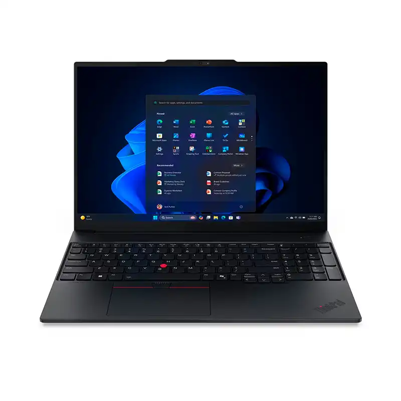 NOTEBOOK LENOVO THINKPAD E16 GEN 3 16 WUXGA IPS CORE ULTRA 7 255H HASTA 4.8GHZ, 16GB DDR5  1TB SSD  WIN 11 PRO  