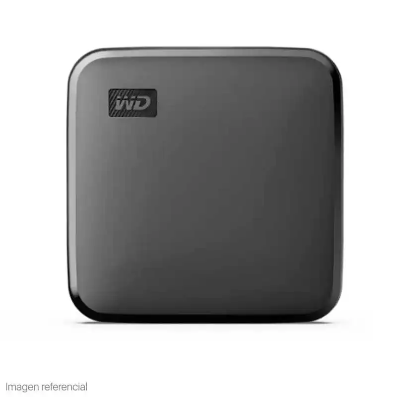 DISCO DURO EXTERNO WESTERN DIGITAL ELEMENTS SE SSD PORTATIL, 2TB, USB 3.0.