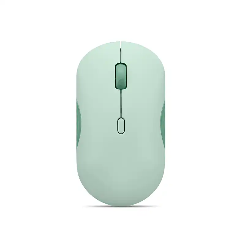 MOUSE LENOVO 350 SILENCIOSO, INTERFAZ BLUETOOTH, COLOR VERDE MUSGO, SIN BATERÍA