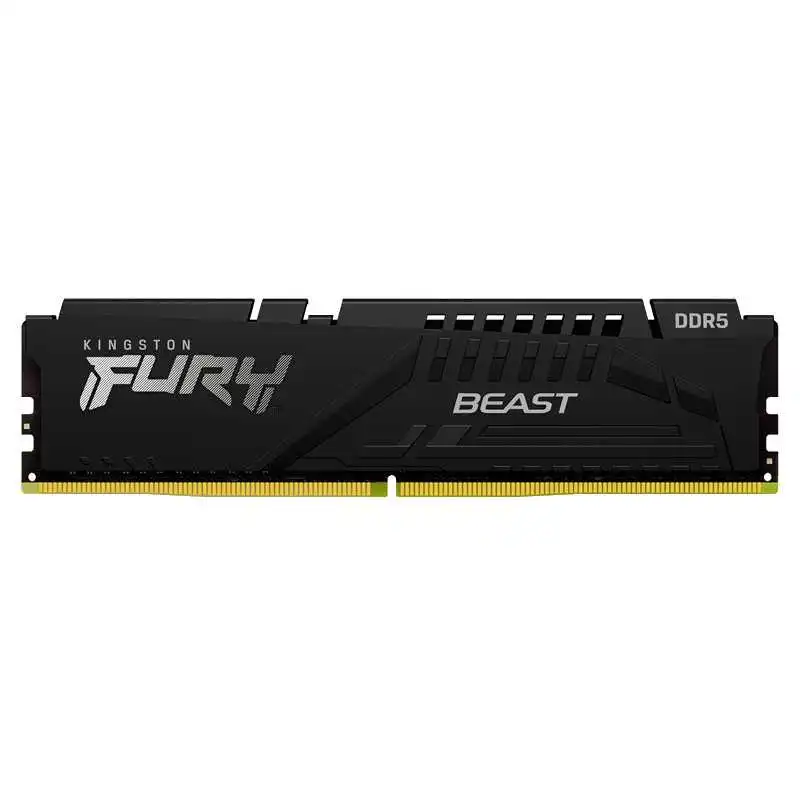 MEMORIA KINGSTON FURY BEAST 16GB, DDR5-5200MT S, PC5-41600, CL40, 1.25V, 288-PINES,XM