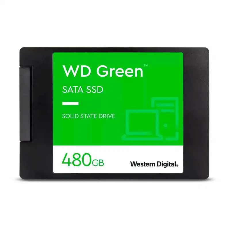 UNIDAD EN ESTADO SOLIDO WESTERN DIGITAL GREEN, WDS480G3G0A, 480GB, SATA 6GB S, 2.5,