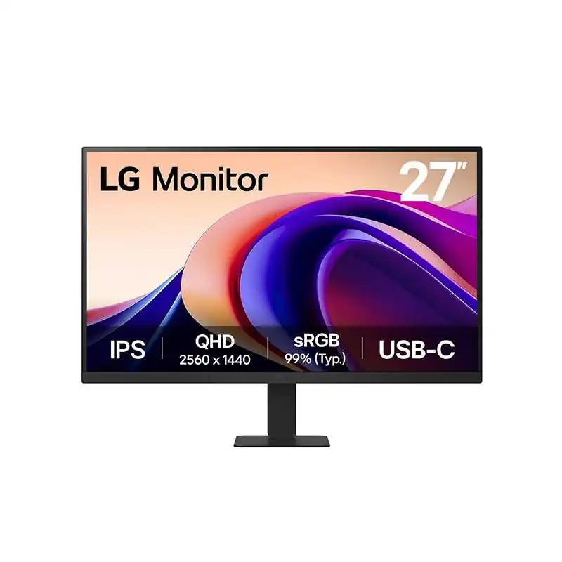 MONITOR PLANO LG 27U631A-B, 27 QHD IPS,100 HZ, HDMI, HDR10, HDR, USB-C: 15W