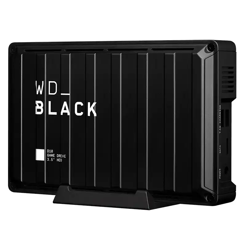 Producto Buscaditos: DISCO DURO EXTERNO WESTERN DIGITAL BLACK D10 GAMEDRIVE, 8 TB, USB 3.2 GEN 1