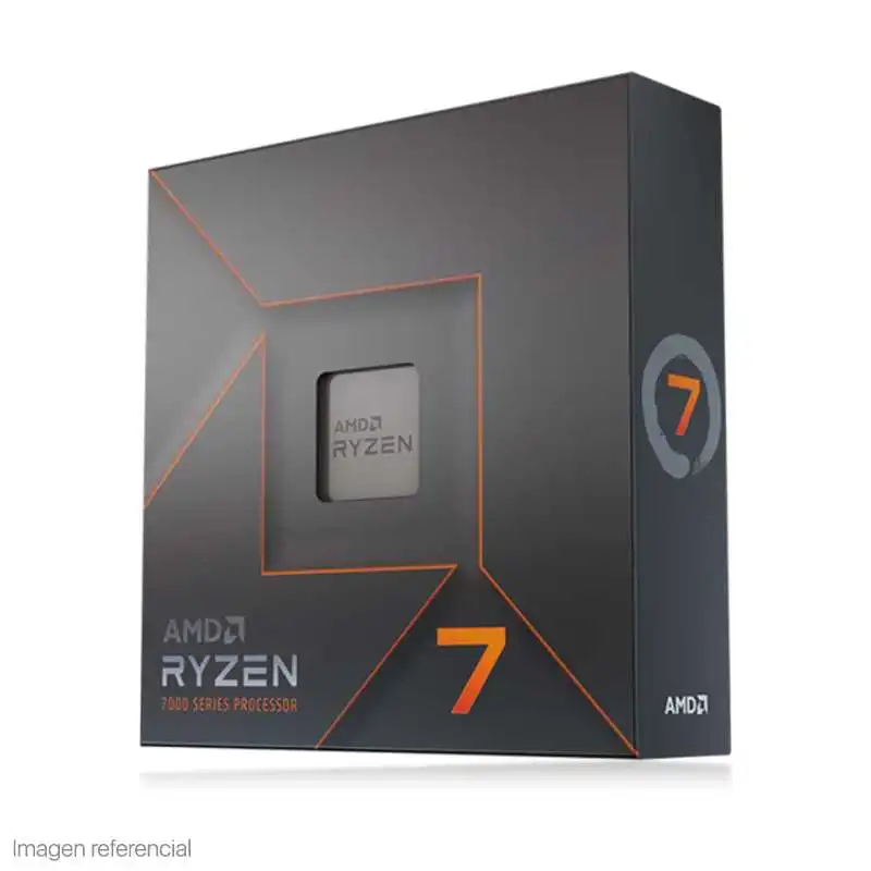 PROCESADOR AMD RYZEN 7 7700X 4.5 5.4GHZ, 32MB L3,8-CORE, AM5, 105W.