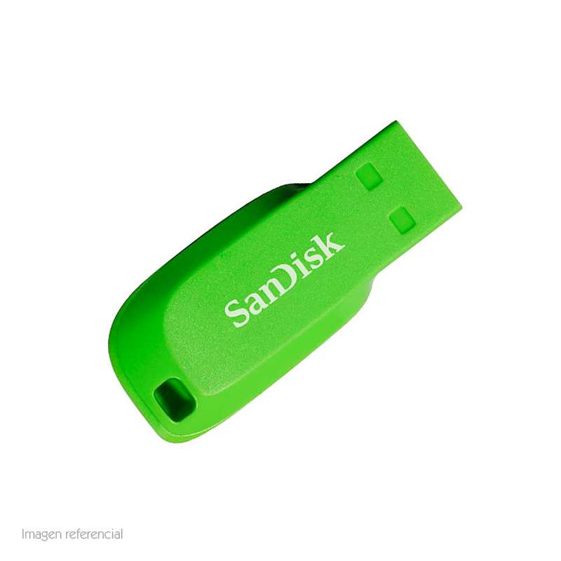 MEMORIA FLASH USB SANDISK CRUZER BLADE, 16GB, USB2.0.