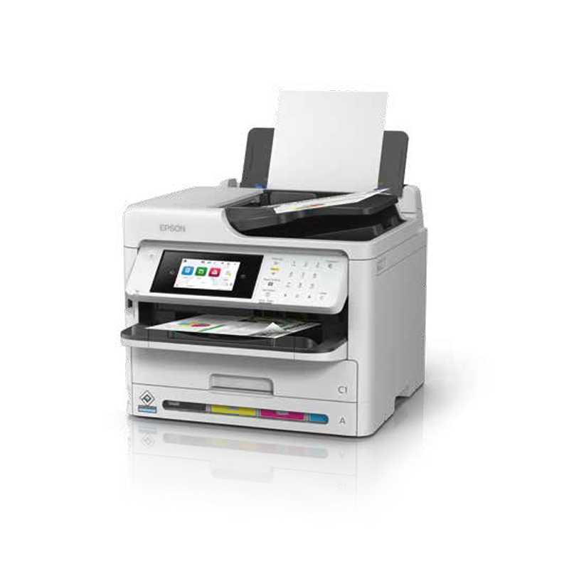 MULTIFUNCIONAL DE TINTA EPSON WORKFORCE PRO WF-C5810, IMPRIME ESCANEA COPIA FAX LAN W