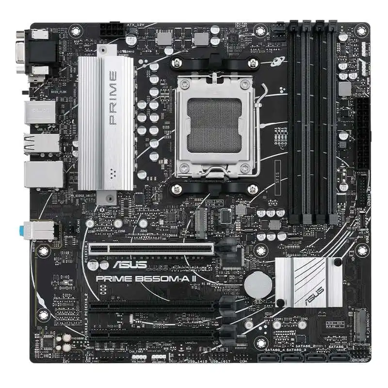 MOTHERBOARD ASUS PRIME B650M-A II , CHIPSET AMD B650, SOCKET AM5, MICRO ATX