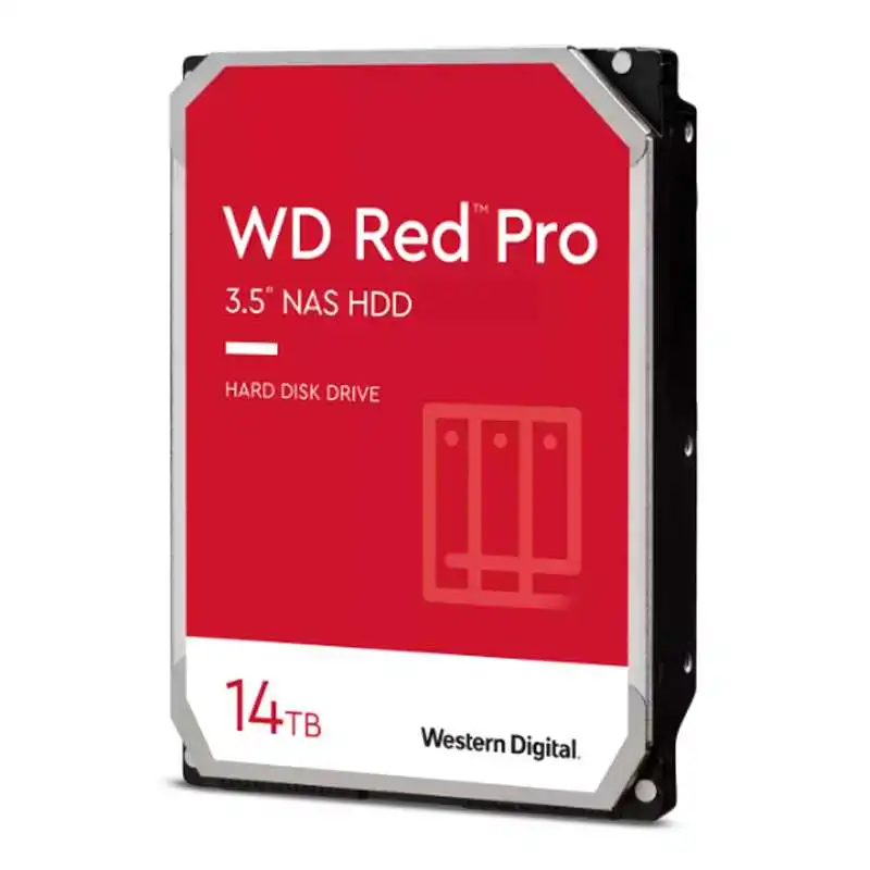 Producto Buscaditos: DISCO DURO WESTERN DIGITAL RED PRO NAS, WD142KFGX14TB SATA 6GB S 7200RPM 3.5 512MB C