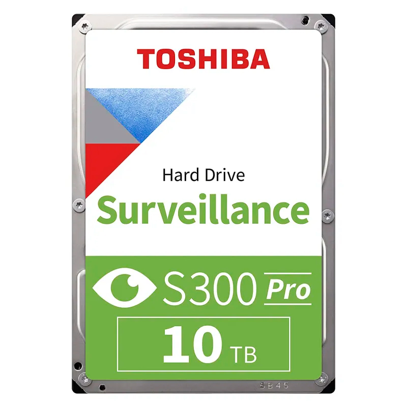DISCO DURO INTERNO TOSHIBA S300 PRO, 10TB, SATA 6.0 GB S, 7200RPM, 3.5
