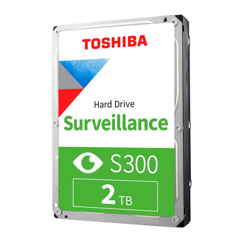 DISCO DURO TOSHIBA SURVEILLANCE S300, 2TB SATA 6.0GB S, 5400RPM, 128MB CACHE, 3.5.