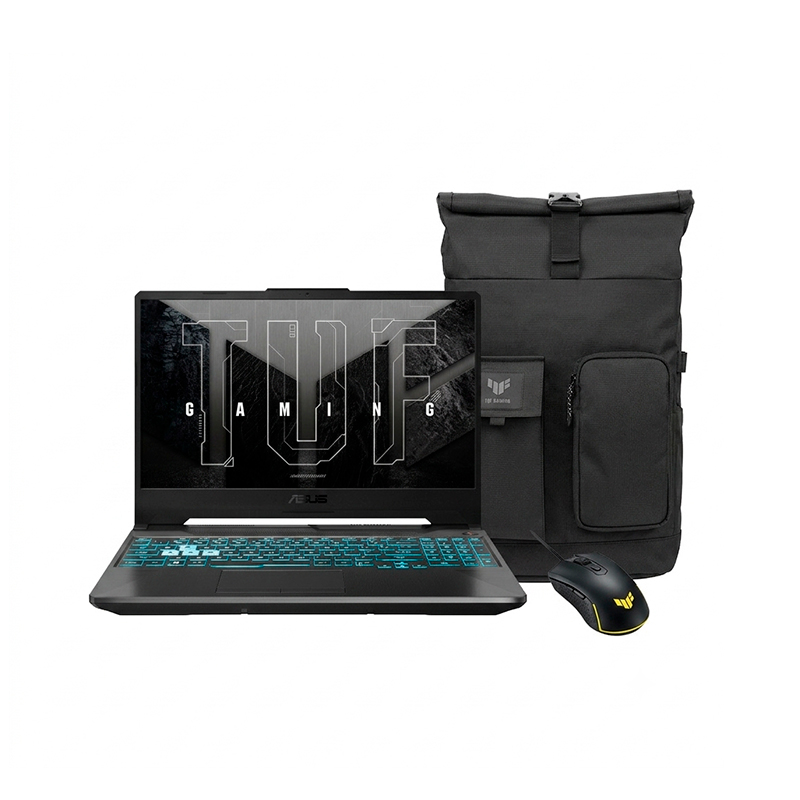 NOTEBOOK  ASUS TUF GAMING A15 FA506NCG-HN334 15.6 FHD IPS RYZEN 7 8845HS 5.1G 8G DDR5 RTX 3050  512GB SSD  VIDEO 4GB  FREE 