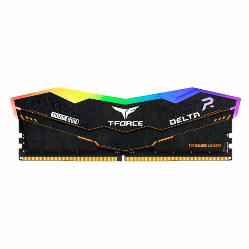 MEMORIA TEAMGROUP DELTA TUF GAMING ALLIANCE RGB, 16GB DDR5-5200MHZ PC5-41600, CL40, 1