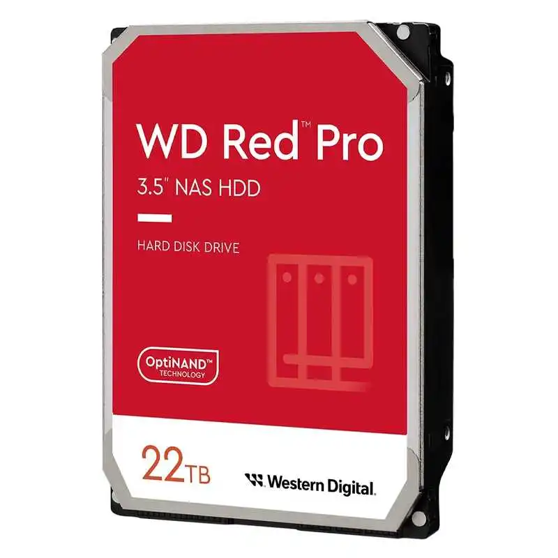 DISCO DURO WESTERN DIGITAL RED PRO WD221KFGX, 22TB, SATA 6GB S, 3.5 7200RPM, CACHE 5