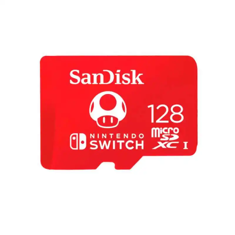 Producto Buscaditos: MEMORIA FLASH MICROSDXC SANDISK, 128GB CON LICENCIA OFICIAL NINTENDO® PARA NINTENDO S