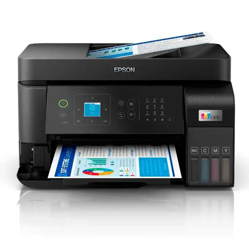 Producto Buscaditos: IMPRESORA MULTIFUNCIONAL EPSON ECOTANK L5590, IMPRIME ESCANEA COPIA FAX USB LAN WI-FI