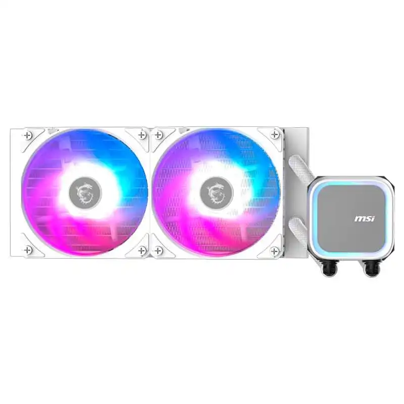 REFRIGERACION LÍQUIDA MSI MAG CORELIQUID A13 240 WHITE CANTIDAD DE VENTILADORES: 2[