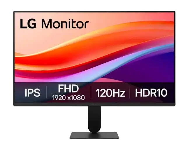 MONITOR PLANO LG 24U411A-B, 23.8 FHD IPS, 120HZ ,5MS,HDMI, VGA,HEADPHONE OUT