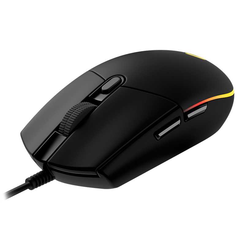 MOUSE LOG G203 LIGHTSYNC BLACK