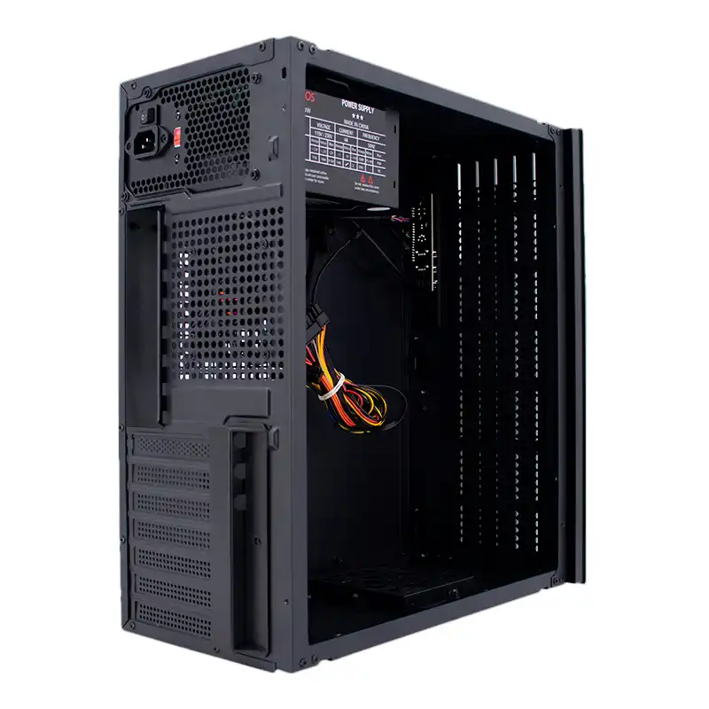 CASE TEROS TE-1036S, FACTOR DE FORMA ATX, 250 W, USB 3.0 2.0, AUDIO, NEGRO.